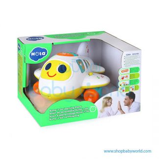 Hola Bump 'n Go Learning Plane with Music/Universal 6103(2Pack 12)