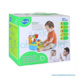 Hola My Little Workshop with Music/Tools/Blocks 907(2Pack 12)