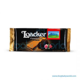 Loacker Speciality Wafer Fondente Dark Noir 75g x 12(12)
