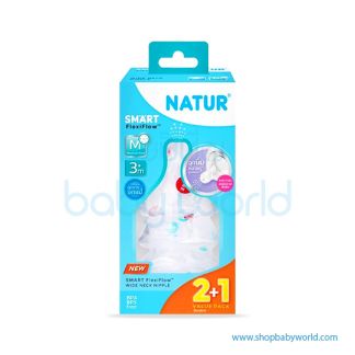 NATUR SMART FlexiFlow Nipple "M" 85211