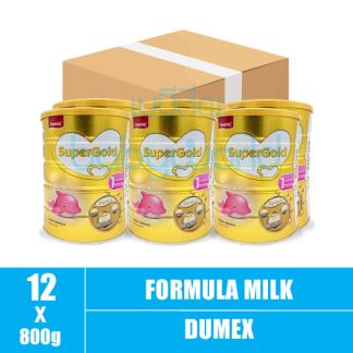 (DC)Dumex SuperGold (1) 0-12M 800g (12)CTN